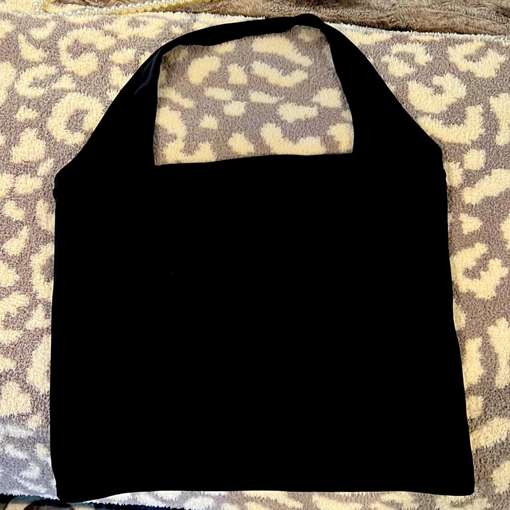 Express body contour halter top size large